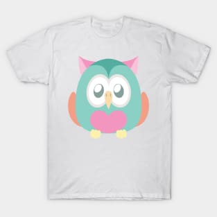 Colorful owl T-Shirt